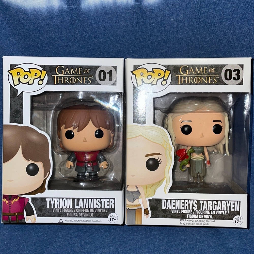 Game of Thrones Tyrion #01 and Daenerys #003